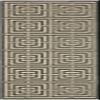 SAFAVIEH Washable Rug Outdoor Courtyard Collection - 2'3" x 6'7" Runner, Black & Bone, Non-Shedding & Easy Cleaning, Ideal for Patio, Entryway, Mudroom, Hallway, Kitchen (CY6937-26) view 3