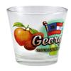 World By Shotglass Georgia Peach State Elements Shot Glass view 2