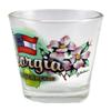 World By Shotglass Georgia Peach State Elements Shot Glass view 3