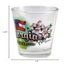 World By Shotglass Georgia Peach State Elements Shot Glass view 4