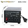 PowerBright Japanese Voltage Transformer, 100 Watts Max Output Step Up Step Down Japan Converter for 120 Volt and 100V Countries, Convert from 120V to 100V and 100V to 120V, Universal Outlet Socket view 4