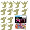 Confetti Angel w/Horn Gold - 4 Half Oz Bags (2 oz) #8971 Q02 view 3
