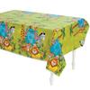 Fun Express Zoo Animal Party Plastic Tablecloth - 108 x 54 inches view 1