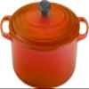 Le Creuset Enameled Cast Iron Signature Oval Dutch Oven, 6.75 qt., Flame view 1