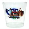 World By Shotglass Utah Beehive State Elements Shot Glass view 1