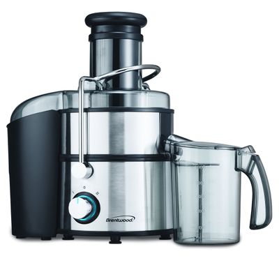 Brentwood JC-500 2-Speed 700w Juice Extractor with Graduated Jar, Stainless Steel