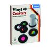 Gift Republic Retro Vinyl Coasters, Cool Drinks Coasters, Great Housewarming Gift, Music Lovers Gift idea view 1