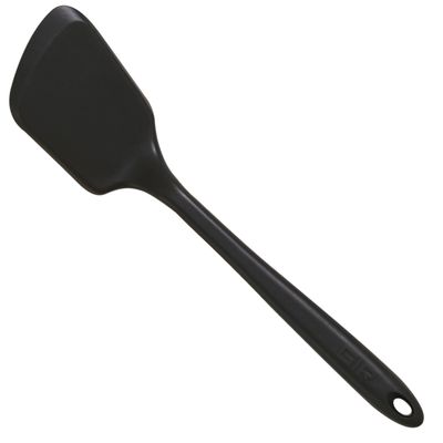 GIR: Get It Right Silicone Kitchen Spatula Turner - Non toxic cooking utensils for Nonstick Cookware, Cooking and Baking, Mini - 11IN - Black
