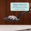 GIR: Get It Right Silicone Kitchen Spatula Turner - Non toxic cooking utensils for Nonstick Cookware, Cooking and Baking, Mini - 11IN - Black view 2