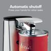 Hamilton Beach Extra-Tall Electric Automatic Can Opener with Easy-Clean Detachable Cutting Lever, Cord Storage, Knife Sharpener, Brushed Stainless Steel (76700) view 4