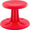 KORE Design Wobble Stool Chair, Girls + Boys Kid Desk Stools, Ergonomic Small Office Chairs, Flexible Seating for Active Kids, ADD/ADHD, Classroom, School, Home, Preschool (12in), Age 4-5 yrs, Red view 1