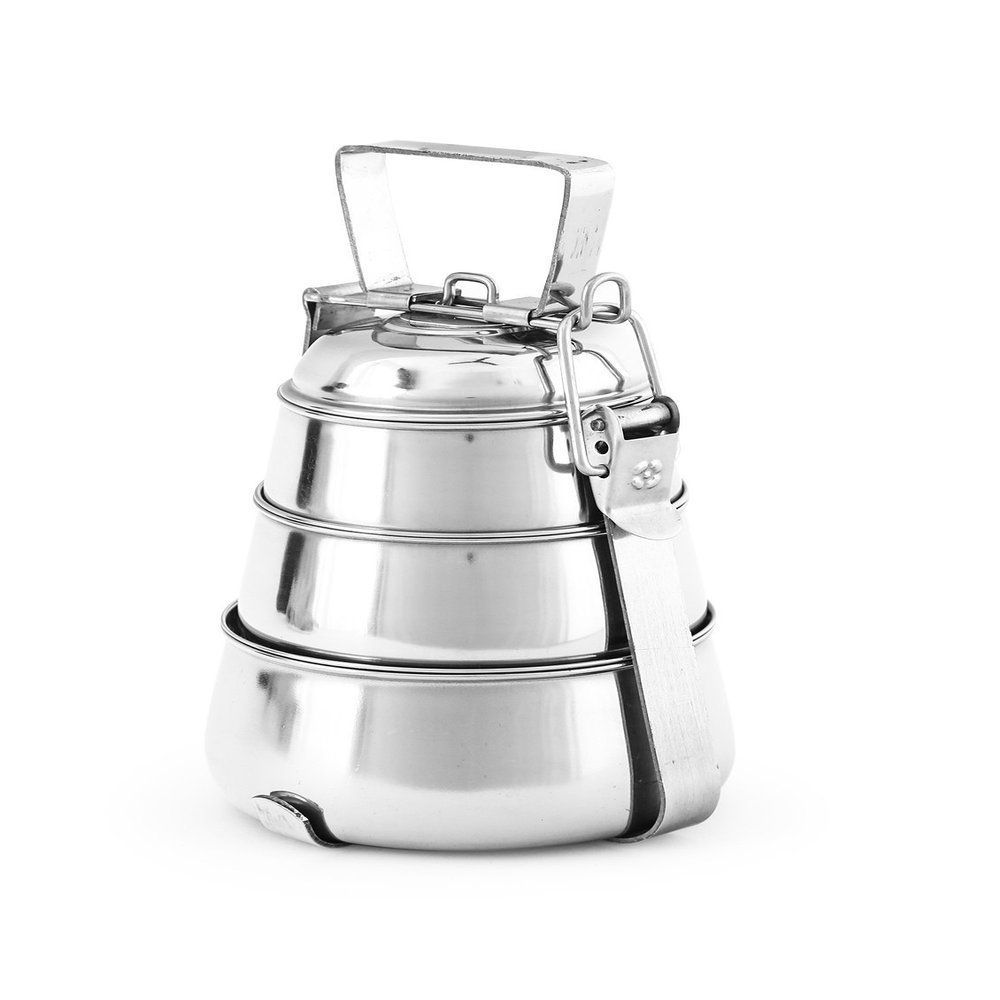 ROYAL SAPPHIRE Pyramid Tiffin Box/Lunch Box (3 Tier)