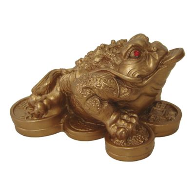 1 X Feng Shui Money Frog/Money Toad Attract Wealth