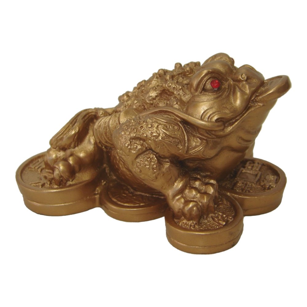 1 X Feng Shui Money Frog/Money Toad Attract Wealth