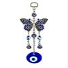 Betterdecor Turkish Blue Evil Eye with Butterfly Hanging Decoration Ornament -003 view 1