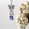 Betterdecor Turkish Blue Evil Eye with Butterfly Hanging Decoration Ornament -003 view 2