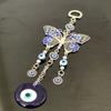 Betterdecor Turkish Blue Evil Eye with Butterfly Hanging Decoration Ornament -003 view 3