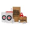 Northern Brewer - Essential Brew. Share. Enjoy. HomeBrewing Starter Set, Equipment and Recipe for 5 Gallon Batches (Block Party Amber) view 1