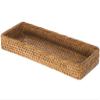 La Jolla Elongated Rattan Vanity Tray (Honey-Brown) view 1