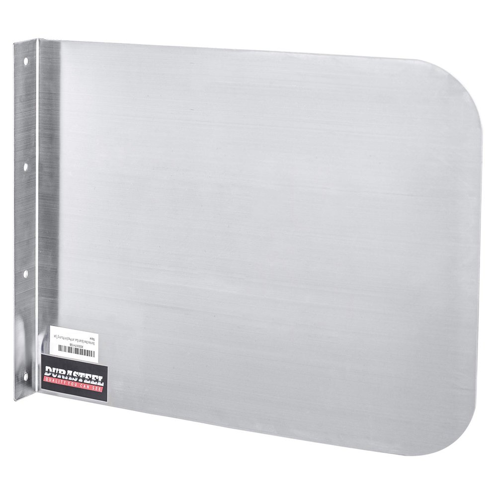 DuraSteel Stainless Steel Sink Splash Guard - 26" x 12" Wall Mount Commercial Kitchen Shield - Kitchen Safety & Hygiene Cooking Splatter Screen - Ideal for Hand Sinks, Prep Sink, Utility Sink