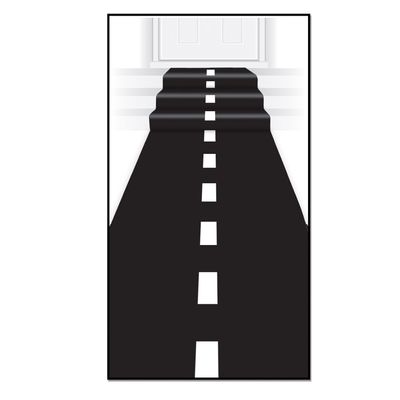 Racetrack Runner (poly w/double-stick tape) Party Accessory (1 count) (1/Pkg)
