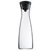 WMF Close-Up Stopper Glass Cromargan Basic Water Decanter, Black, Height 32.7 cm, 1.5 Litre view 1