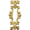 RCH Hardware Decorative Acid Dipped Solid Brass Chain for Hanging, Lighting - Motif Welded Links (1 Foot) view 1