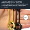 RCH Hardware Decorative Acid Dipped Solid Brass Chain for Hanging, Lighting - Rectangular Square Edge and Unwelded Links (1 Foot) view 3