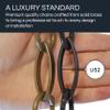 RCH Hardware Decorative Antique Solid Brass Chain for Hanging, Lighting - Oval Unwelded Links view 3