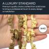 RCH Hardware Decorative Polished Nickel Solid Brass Chain for Hanging, Lighting - Motif Welded Links (1 Foot) view 3