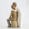 Willow Tree You and Me, Sculpted Hand-Painted Figure (Lighter Skin Tones & Hair Color) view 3