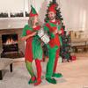 Fun Express Holiday Christmas Bowling Set (Comes with 10 pins and 2 Balls) Christmas Party Games view 2