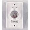 Pokin (2) Central Vacuum White Inlet Valves for Beam Central Vac - White Round Door view 2