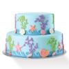Wilton Silicone Sea Life Fondant and Gum Paste Mold - Cake Decorating Supplies, Teal view 3