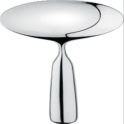 Alessi "Collo-alto" Risotto Serving Spoon in 18/10 Stainless Steel Mirror Polished, Silver