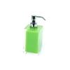 Gedy Rainbow Square Countertop Soap Dispenser, Green view 1