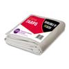 White Canvas Tarpaulin - Water and Mildew Resistant (10 feet x 12 feet) view 1