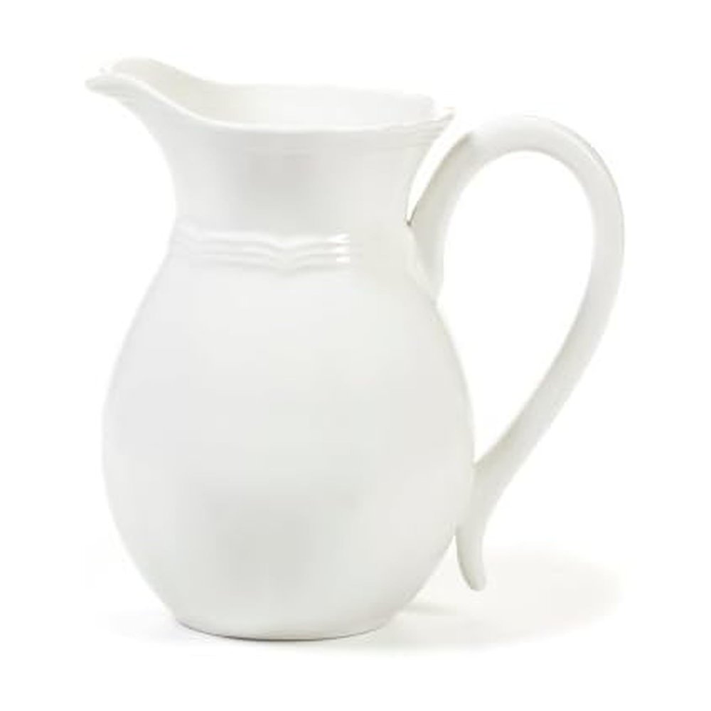 Mikasa French Countryside Pitcher, 47-Ounce, Ivory - 5093641