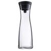 WMF Basic Water Decanter 1L Height 29 cm Close-Up Stopper Glass Cromargan Stainless Steel,Silver view 1