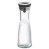 WMF Basic Water Decanter 1L Height 29 cm Close-Up Stopper Glass Cromargan Stainless Steel,Silver view 2
