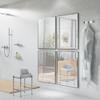 Gatco 1287 Elevate 3 Hook Triple Robe Hook, Wall Mounted Hook for Bathroom Towels & Robes, 11 Inch W, Chrome view 2