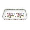 Portmeirion Botanic Garden Lasagna Dish (15"x11") - Sweet Pea Motif, Porcelain Bakeware with Chip-Resistant Glaze - Oven, Microwave, Freezer, Dishwasher Safe for Everyday Use view 1