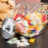 Anchor Hocking Glass Penny Candy Jar with Chrome Cover, 1/2 Gallon view 2