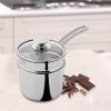 Kchenprofi Double Boiler/Bain Marie Set with Glass Lid, 1.6 Quart, 5.5" Diameter view 3