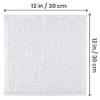 Utopia Towels 24 Pack Cotton Washcloths Set, 100% Ring Spun Cotton, Premium Quality Flannel Face Cloths, Highly Absorbent and Soft Feel Fingertip Towels, White view 2