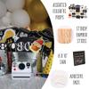 80th Birthday Photo Booth Props - 31-pc Selfie Props with 8 x 10-Inch Sign, 45 Adhesive Pads, 35 Sticks - Selfie Photo Booth Birthday - 80th Bday Party Supplies view 2