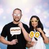 80th Birthday Photo Booth Props - 31-pc Selfie Props with 8 x 10-Inch Sign, 45 Adhesive Pads, 35 Sticks - Selfie Photo Booth Birthday - 80th Bday Party Supplies view 4