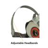 3M Half Facepiece Reusable Respirator 6200, NIOSH, Four-Point Harness, Comfortable Fit, Dual Airline Supplied Air Compatible, Bayonet Connections, Painting, Sanding, Cleaning, Medium view 4