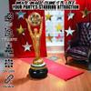 Fun Express Giant Inflatable Movie Buff Party Decoration 5 Feet Tall - Hollywood Theme Party Decorations for Movie Night, Red Carpet & Oscar Awards Celebrations | Premium Vinyl Movie Props view 2