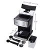 Mr. Coffee Espresso and Cappuccino Machine Stainless Steel Programmable Coffee Maker with Automatic Milk Frother 15-Bar Pump Ideal for Home Baristas view 4